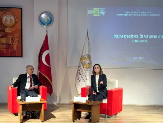 BEYŞEHİR ALİ AKKANAT İŞLETME FAKÜLTESİNDE İKLİM DEĞİŞİKLİĞİ VE SIFIR ATIK FARKINDALIK PANELİ